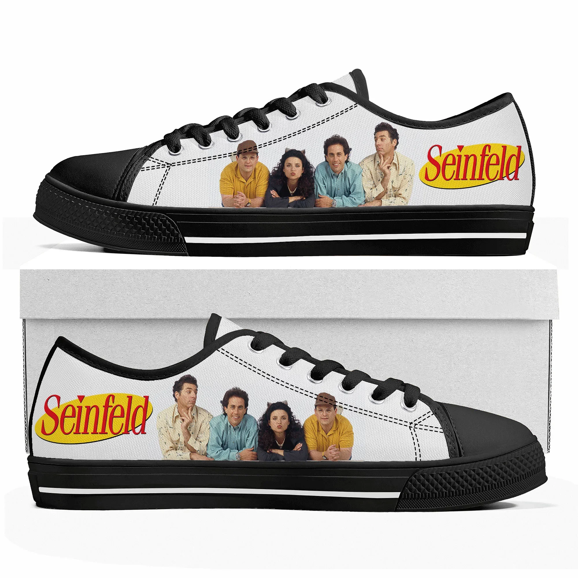 Seinfeld Sitcom низкие кроссовки мужские женские подростковые парусиновые кроссовки высокого качества повседневная обувь на заказ обувь «сделай сам»
Seinfeld Sitcom низкие кроссовки мужские женские подростковые парусиновые кроссовки высокого качества повседневная обувь на заказ обувь «сделай сам»