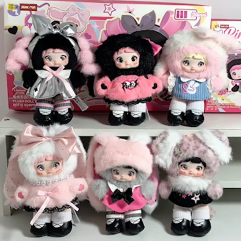 Коллекционная плюшевая кукла Nommi Pink Energy Series Blind Box: милая декоративная фигурка, украшение, подарок
Коллекционная плюшевая кукла Nommi Pink Energy Series Blind Box: милая декоративная фигурка, украшение, подарок