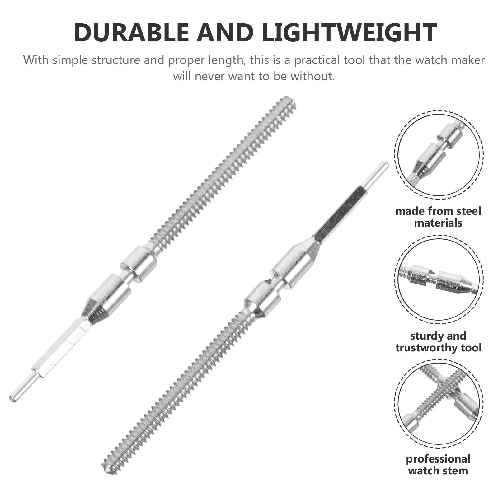 10pcs Mechanical Watch Winding Stem Replacement Metal Stems For Watch Repair Tool Universal Watchmaker Supplies
10pcs Mechanical Watch Winding Stem Replacement Metal Stems For Watch Repair Tool Universal Watchmaker Supplies