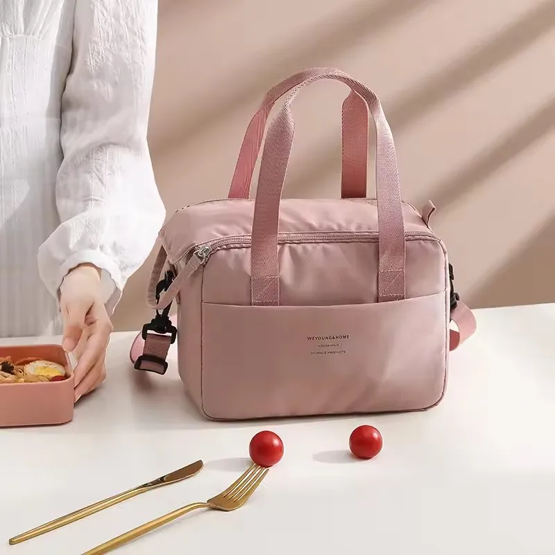 Portable Lunch Bag For OL Women Thermal Insulated Lunch Box Tote Cooler Handbag Waterproof Bento Pouch Office Food Shoulder Bags
Portable Lunch Bag For OL Women Thermal Insulated Lunch Box Tote Cooler Handbag Waterproof Bento Pouch Office Food Shoulder Bags
