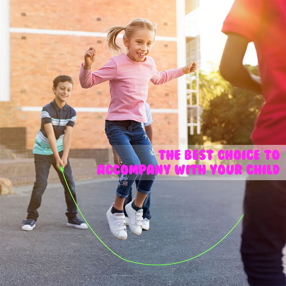 12 Pcs Kids Jumping Rope Durable Plastic H Lightweight Anti Skid Fitness Exercise Sports Training Weight Loss Cardio
12 Pcs Kids Jumping Rope Durable Plastic H Lightweight Anti Skid Fitness Exercise Sports Training Weight Loss Cardio