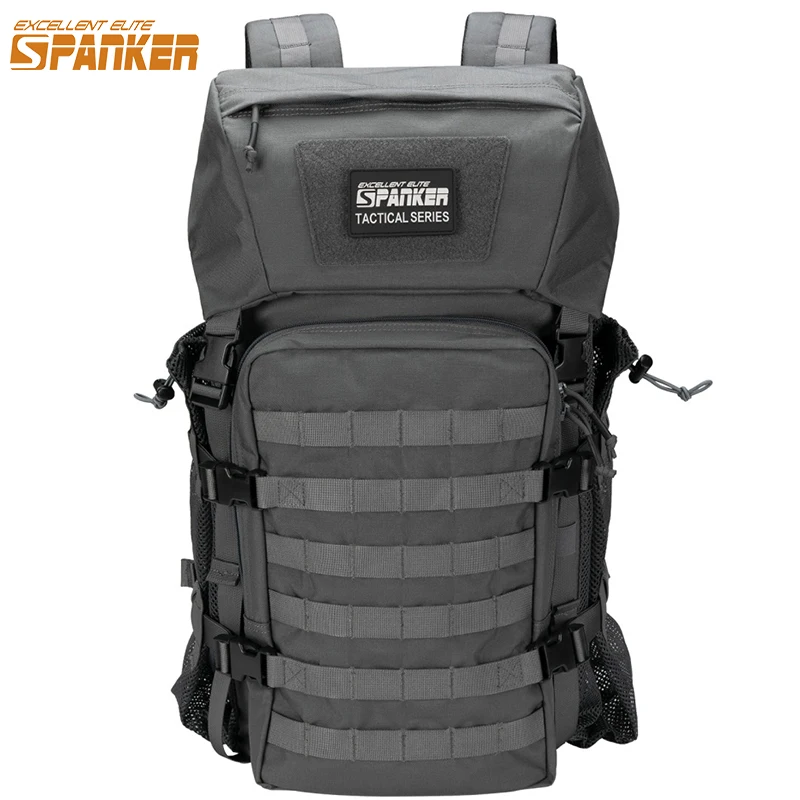 Tactical Backpack 40L 500D Nylon Outdoor Hiking Backpack Molle Assault Pack Camping Traveling Fishing Men Rucksack Bottle Holder
Tactical Backpack 40L 500D Nylon Outdoor Hiking Backpack Molle Assault Pack Camping Traveling Fishing Men Rucksack Bottle Holder