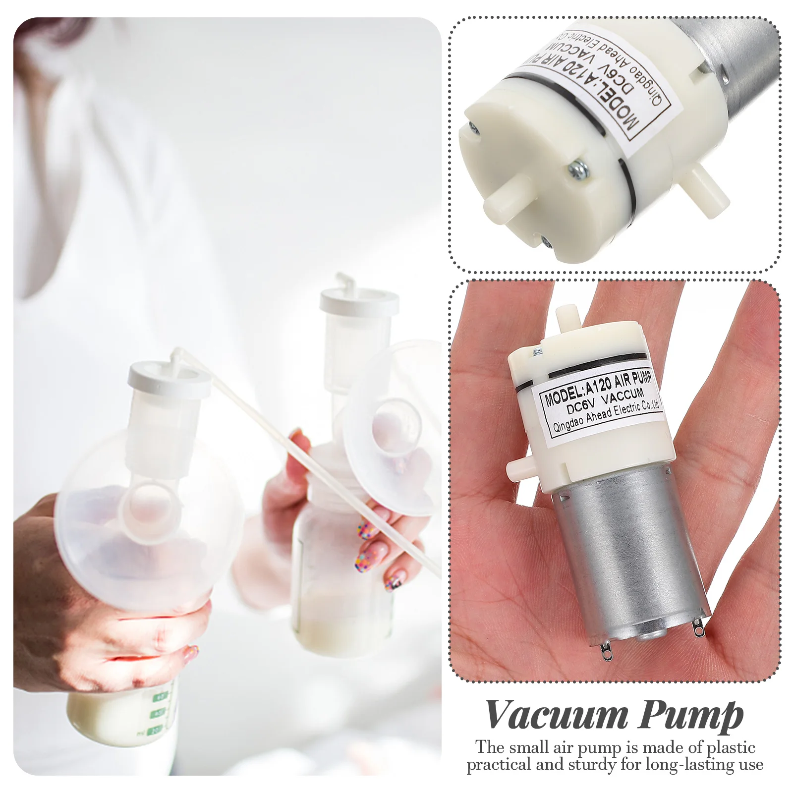A370 Air Miniature Diaphragm Vacuum for Household Medical Use Quiet Low Noise Negative Pressure Pump DC 6V
A370 Air Miniature Diaphragm Vacuum for Household Medical Use Quiet Low Noise Negative Pressure Pump DC 6V
