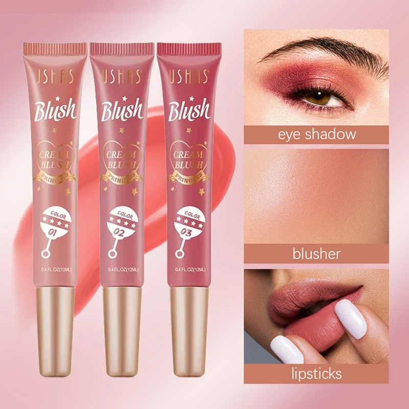 4-color Waterproof Liquid Blush Multifunctional Eye Shadow Lip Cheek Dual-purpose Blush Stick Long Lasting Contouring Makeup.
4-color Waterproof Liquid Blush Multifunctional Eye Shadow Lip Cheek Dual-purpose Blush Stick Long Lasting Contouring Makeup.