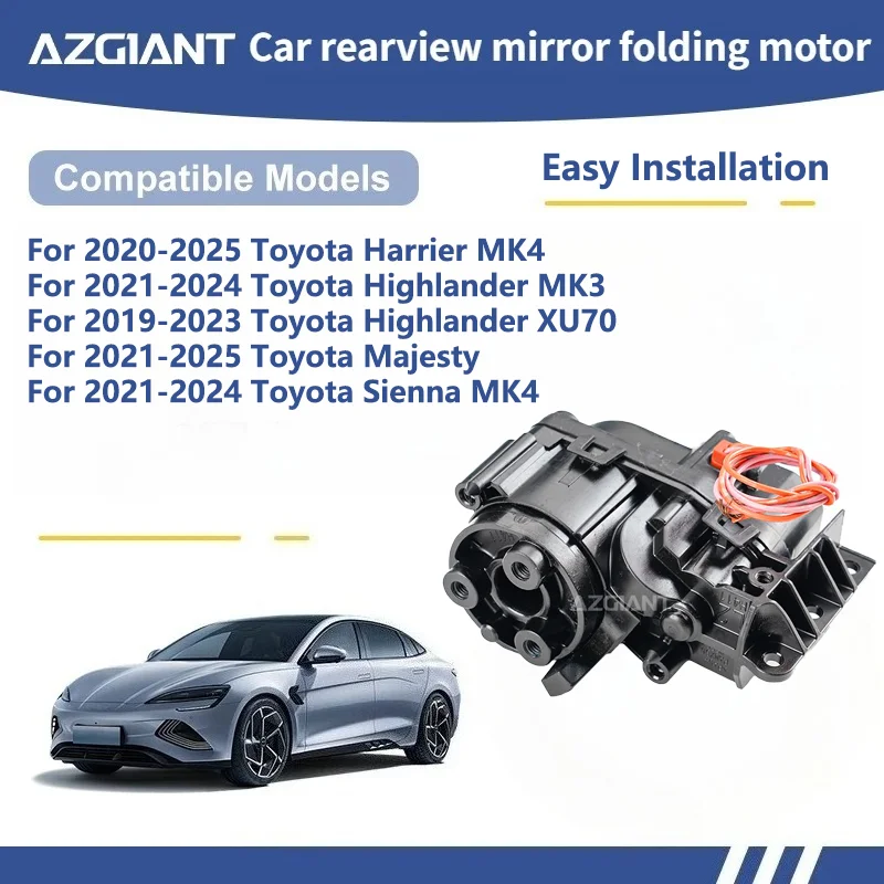 AZGIANT For Toyota Harrier MK4/Highlander MK3/Highlander XU70/Majesty/Sienna MK4 Car Power Folding Unit Mirror Actuator Motor
AZGIANT For Toyota Harrier MK4/Highlander MK3/Highlander XU70/Majesty/Sienna MK4 Car Power Folding Unit Mirror Actuator Motor