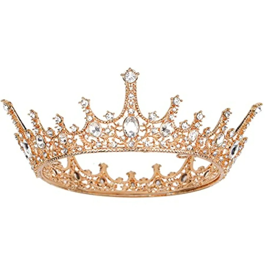 Crown for Women Gold Queen Crowns and Tiaras for Girls Hair Accessories for Birthday Wedding Prom Bridal Party Pageant Photogra
Crown for Women Gold Queen Crowns and Tiaras for Girls Hair Accessories for Birthday Wedding Prom Bridal Party Pageant Photogra