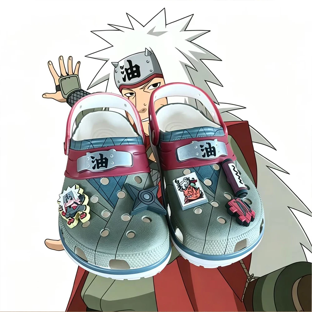Naruto Jiraiya Printed Slippers Anime Eva Closed Toe Sandals Anti Slip Beach Casual Footwear Gift for Men Women Anime Fans
Naruto Jiraiya Printed Slippers Anime Eva Closed Toe Sandals Anti Slip Beach Casual Footwear Gift for Men Women Anime Fans