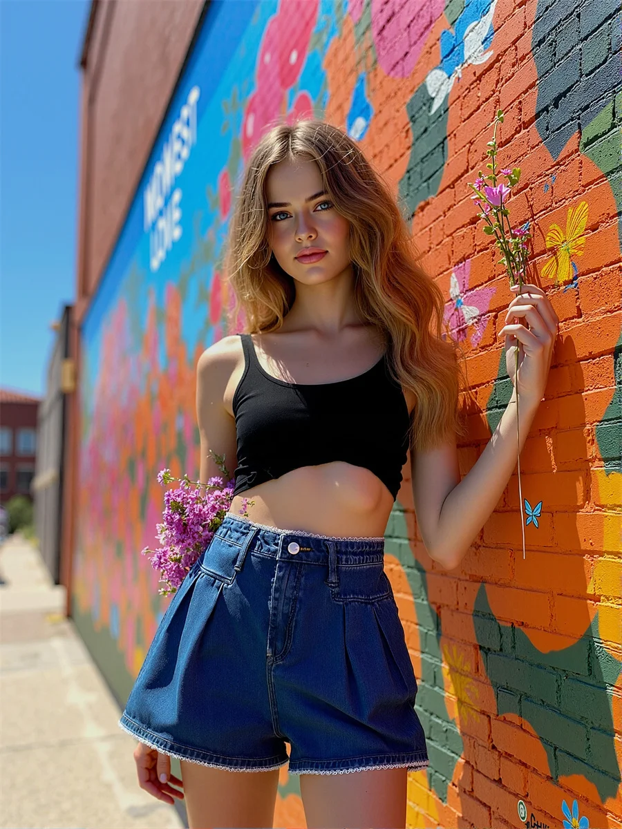 Джинсовые темно-синие шорты для женщин с высокой талией, летняя модная уличная одежда, шорты, винтажные клубные ночные хипстерские модные облегающие шорты в стиле Y2K
Джинсовые темно-синие шорты для женщин с высокой талией, летняя модная уличная одежда, шорты, винтажные клубные ночные хипстерские модные облегающие шорты в стиле Y2K