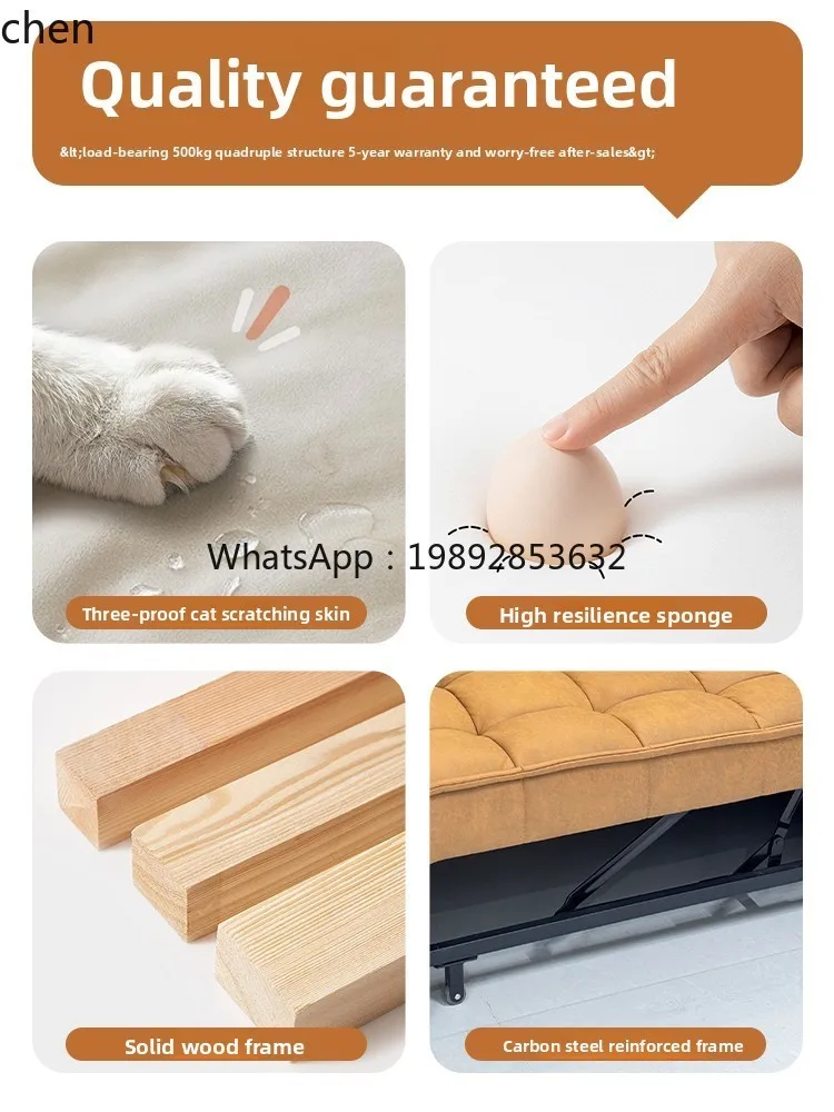 sofa bed folding dual-purpose small apartment with retractable technology cloth sofa bed without armrests
sofa bed folding dual-purpose small apartment with retractable technology cloth sofa bed without armrests