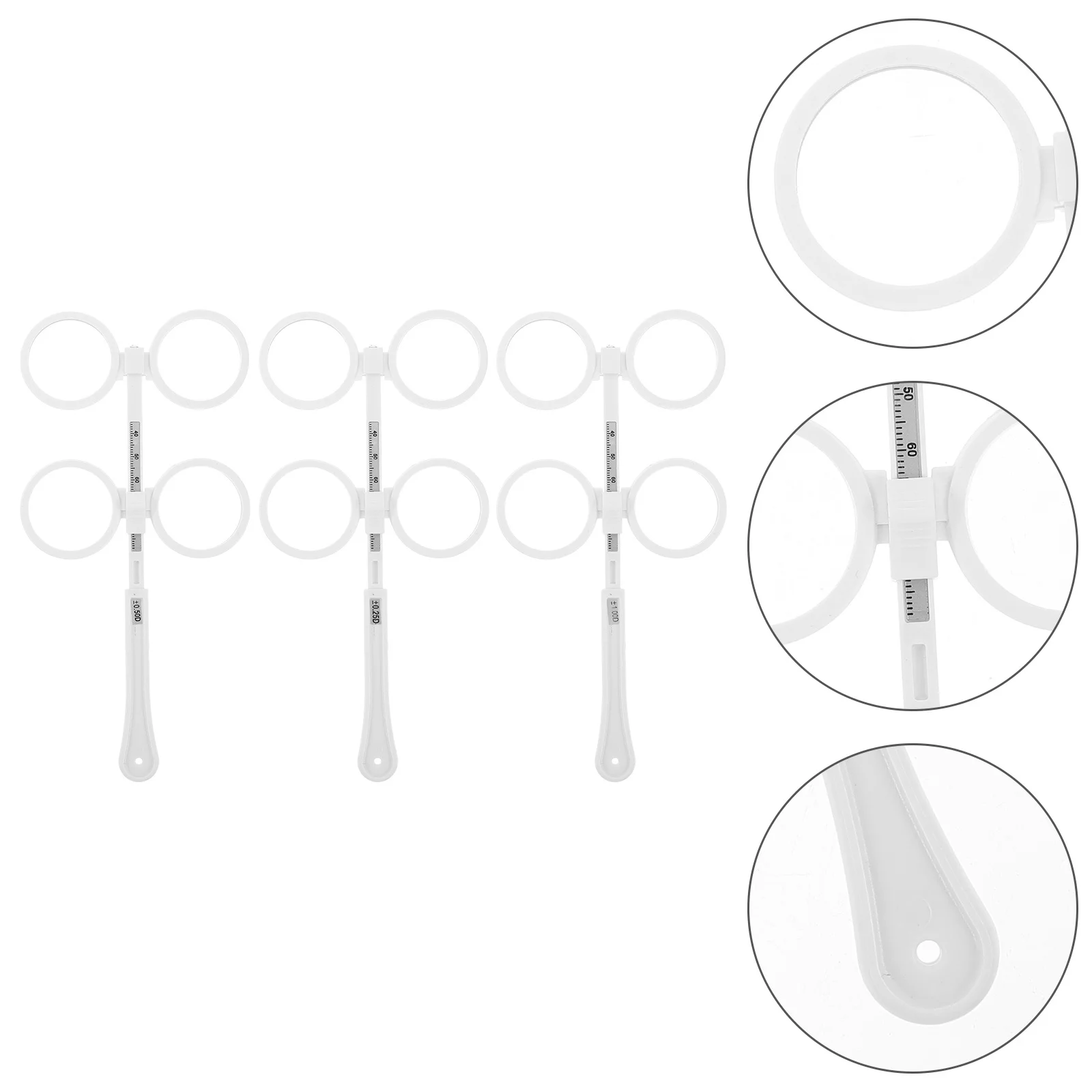 3Pcs Plastic Adjustable Optometry Flipper Trial Lens Flips Lens for Near Vision Amblyopia Testing Adjustable Optical Flipper
3Pcs Plastic Adjustable Optometry Flipper Trial Lens Flips Lens for Near Vision Amblyopia Testing Adjustable Optical Flipper