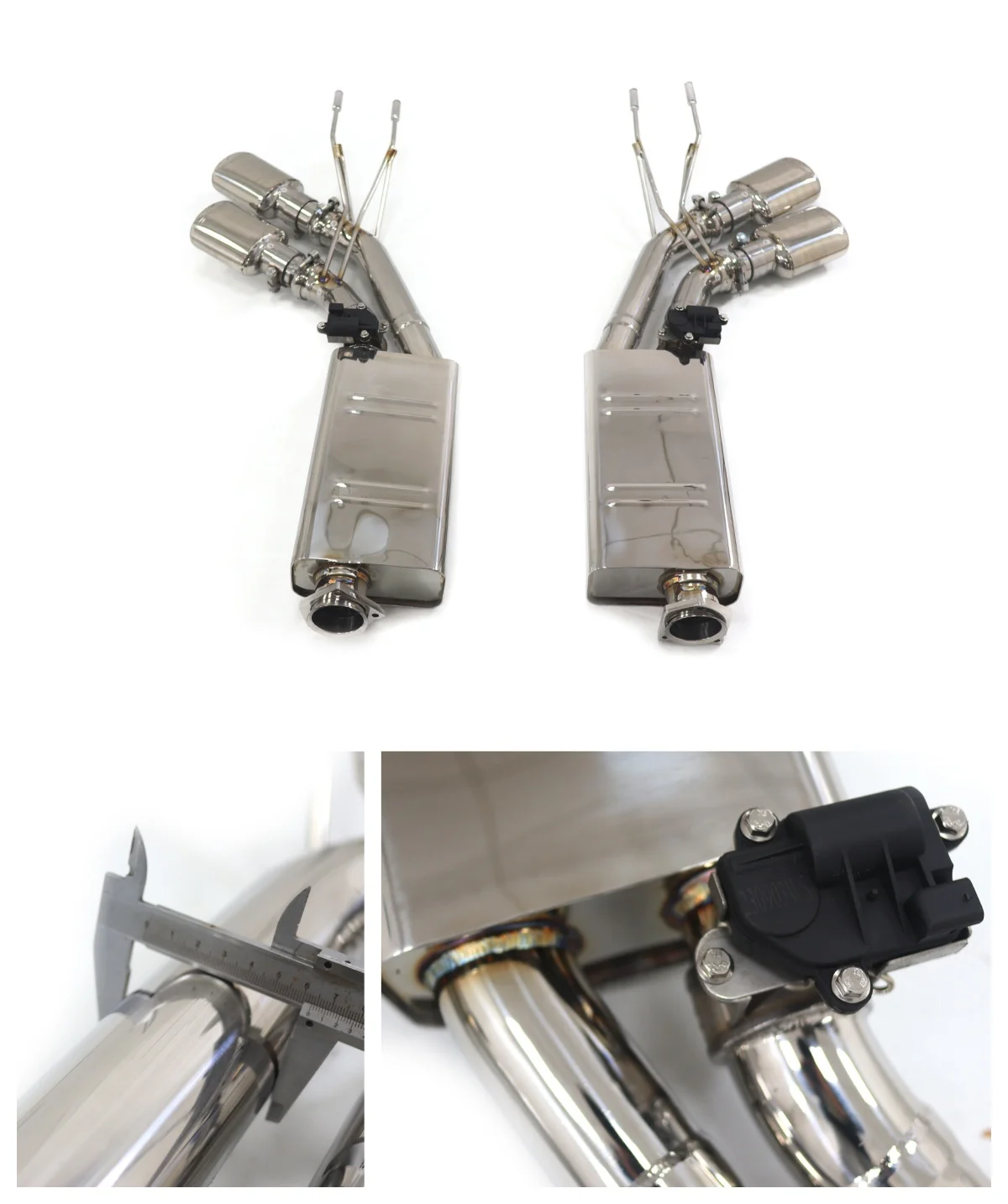 For Mercedes Benz G55 W463 5.4L Catback With Valve Stainless Steel Exhaust System Performance Quality certification HMD
For Mercedes Benz G55 W463 5.4L Catback With Valve Stainless Steel Exhaust System Performance Quality certification HMD