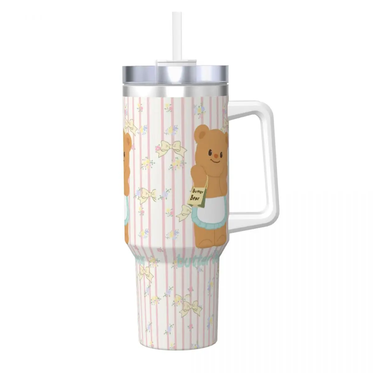Stainless Steel Tumbler Kawaii Butter Bear Cartoon Car Mugs With Straws Cold Drink Water Bottle Keep Heat Large Coffee Mug
Stainless Steel Tumbler Kawaii Butter Bear Cartoon Car Mugs With Straws Cold Drink Water Bottle Keep Heat Large Coffee Mug