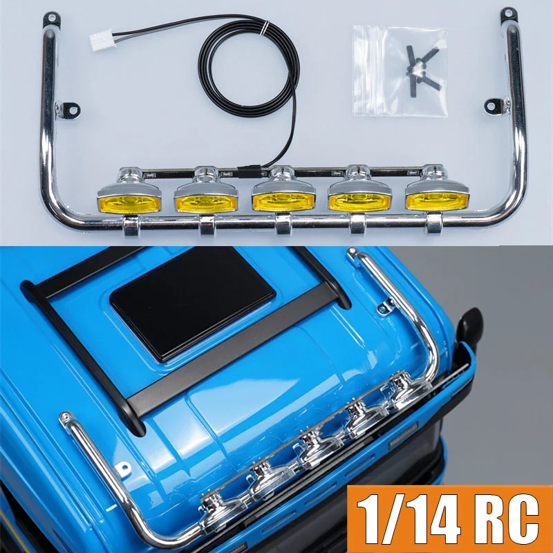 1:14th Scale RC Truck LED 5V Simulation Front Spotlights Roof Lights for SCANIA Tamiya 770S R620 Model Car DIY Parts
1:14th Scale RC Truck LED 5V Simulation Front Spotlights Roof Lights for SCANIA Tamiya 770S R620 Model Car DIY Parts
