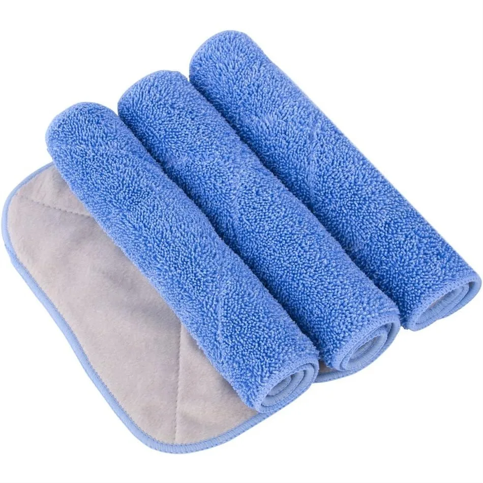 Microfiber Mop Refills Pack of 3 for Wet Dry Mopping, 42x23cm Double Sided Floor Cleaning Cloths
Microfiber Mop Refills Pack of 3 for Wet Dry Mopping, 42x23cm Double Sided Floor Cleaning Cloths