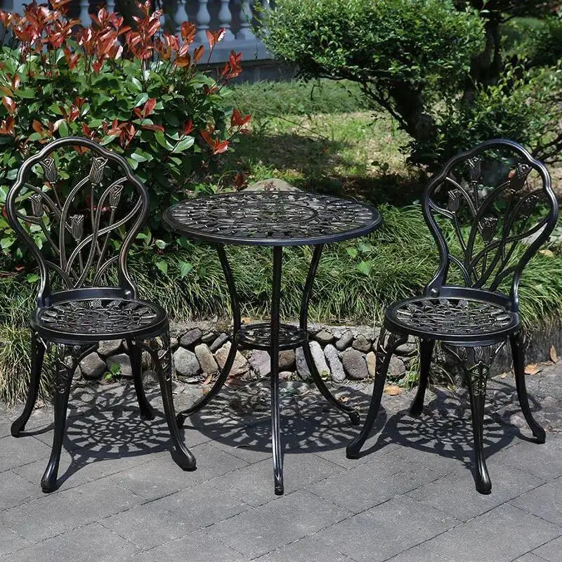 Simple Metal Outdoor Chairs Leisure Outdoor Courtyard Table Chair Aluminum Balcony Tables Chairs Garden Furniture Set B
Simple Metal Outdoor Chairs Leisure Outdoor Courtyard Table Chair Aluminum Balcony Tables Chairs Garden Furniture Set B