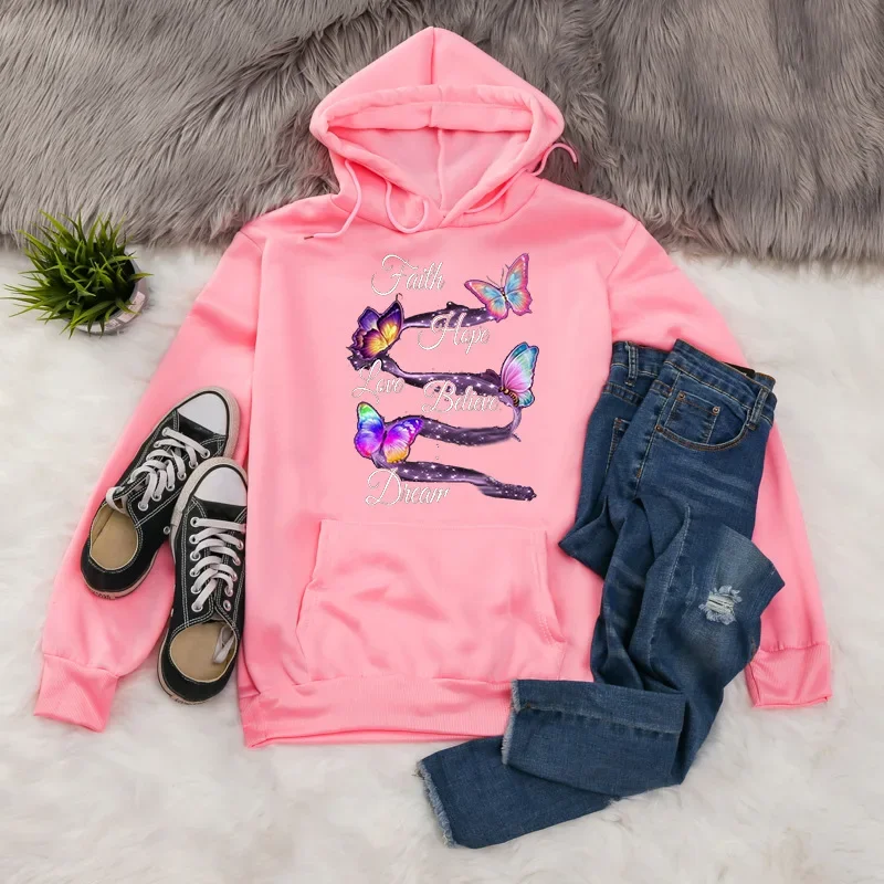 Beautiful Butterfly Unique Design Crewneck Hoodie Men's And Women's Running Sportswear Hot Autumn And Winter Pure Cotton Hoodie
Beautiful Butterfly Unique Design Crewneck Hoodie Men's And Women's Running Sportswear Hot Autumn And Winter Pure Cotton Hoodie