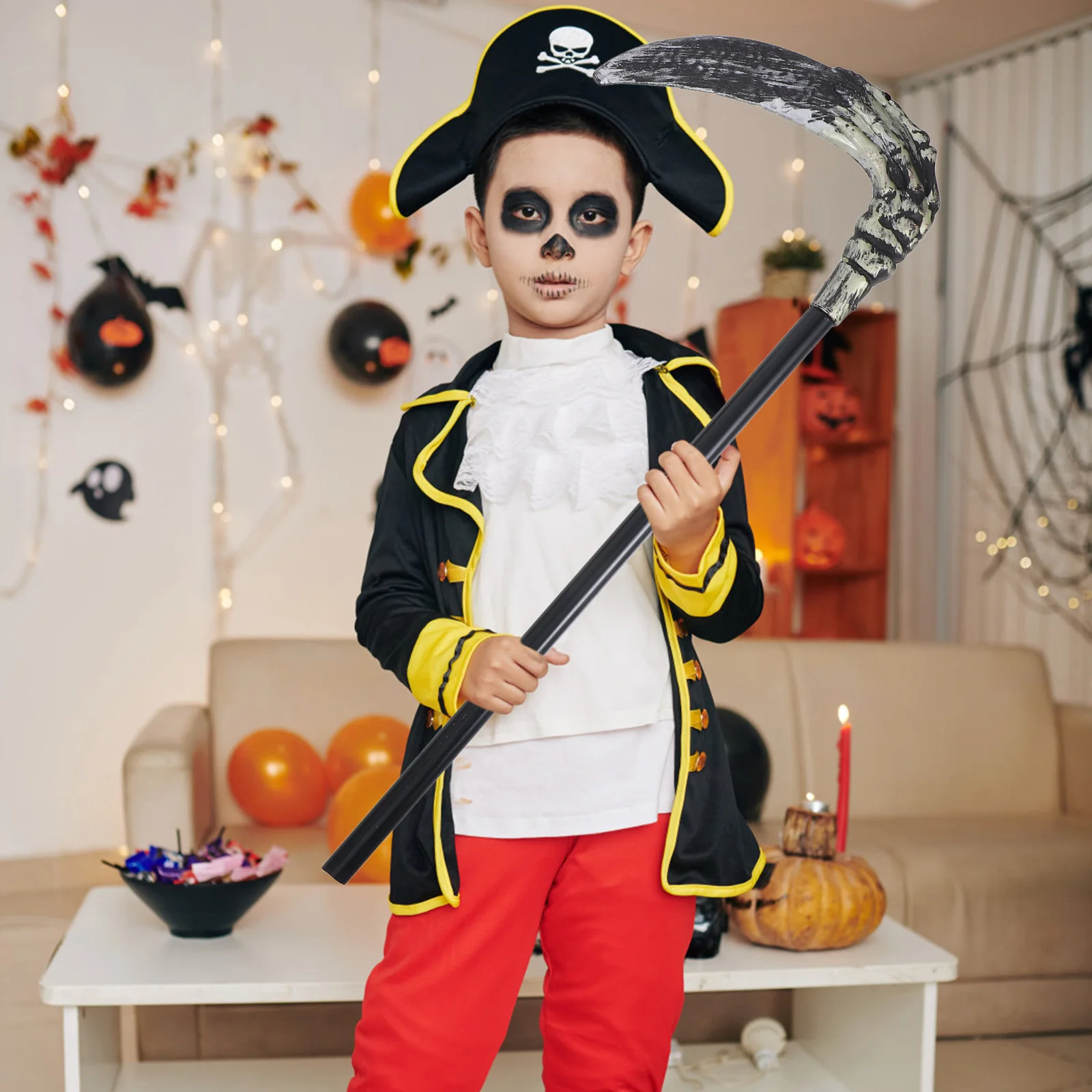 2 шт. реалистичная имитация трехзубчатого резака для костюма на Хэллоуин, прочный материал из полипропилена, безопасный для декора вечеринки для косплея
2 шт. реалистичная имитация трехзубчатого резака для костюма на Хэллоуин, прочный материал из полипропилена, безопасный для декора вечеринки для косплея