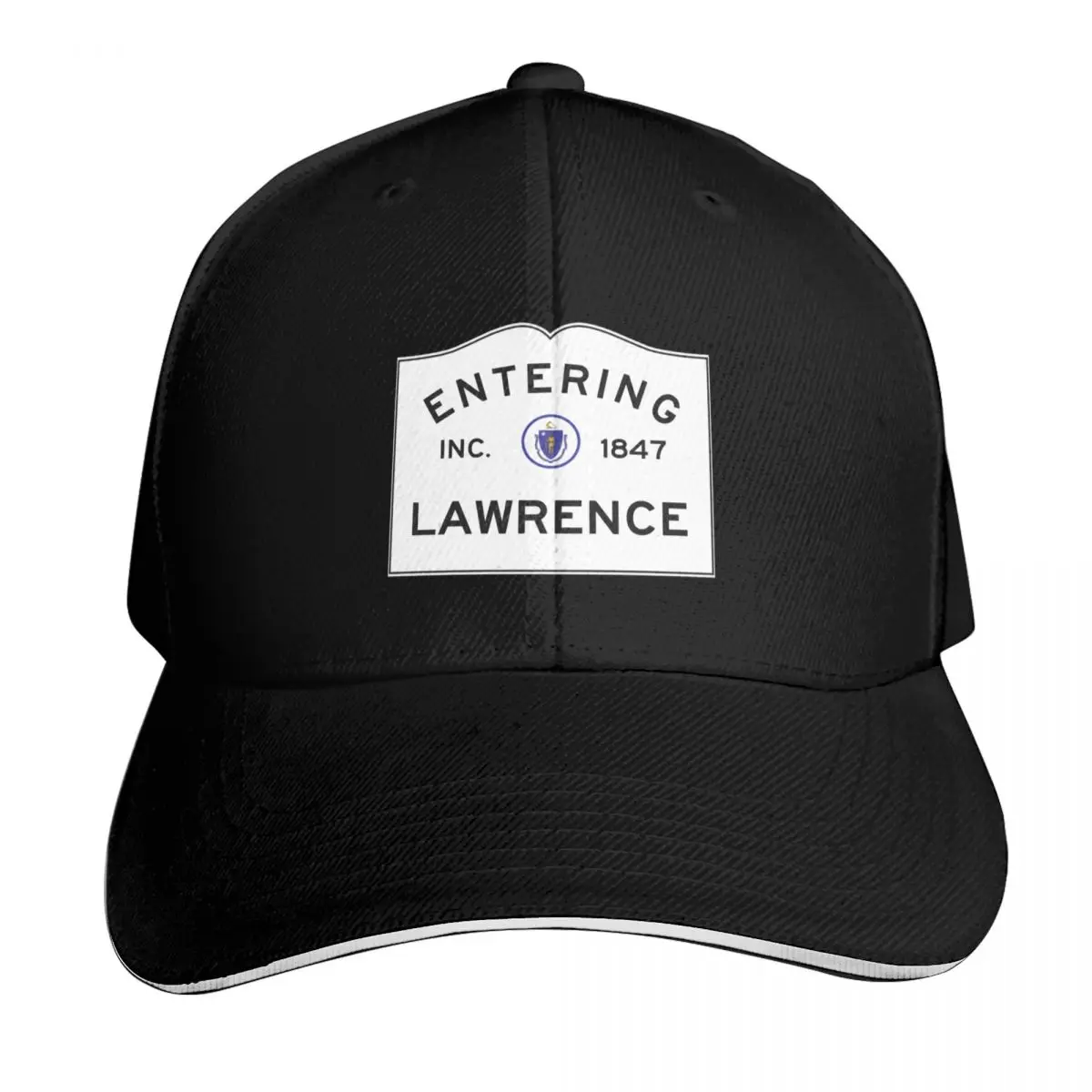 Entering Lawrence Massachusetts - Commonwealth of Massachusetts Road Sign Baseball Cap party Hat For Man Women's
Entering Lawrence Massachusetts - Commonwealth of Massachusetts Road Sign Baseball Cap party Hat For Man Women's