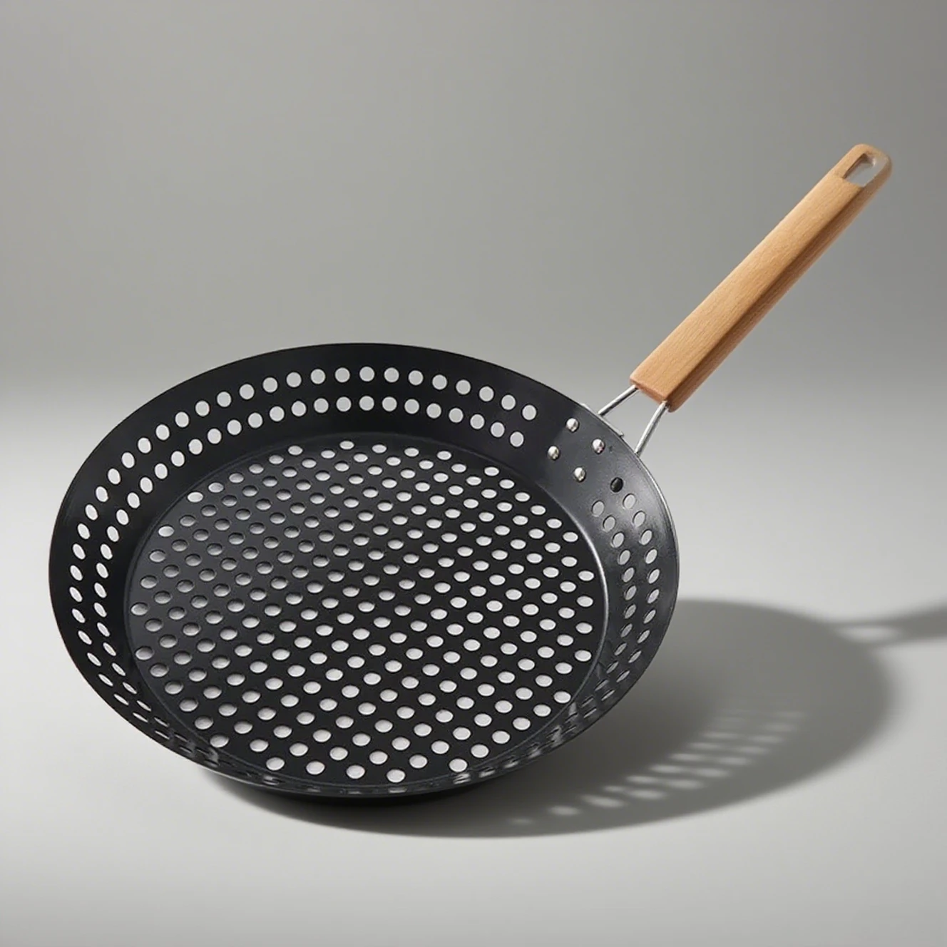 Stainless Steel Non-Stick Round Barbecue Frying Pan Folding Handle Outdoor Camping Cooking Picnic Grill BBQ Accessories Cookware
Stainless Steel Non-Stick Round Barbecue Frying Pan Folding Handle Outdoor Camping Cooking Picnic Grill BBQ Accessories Cookware