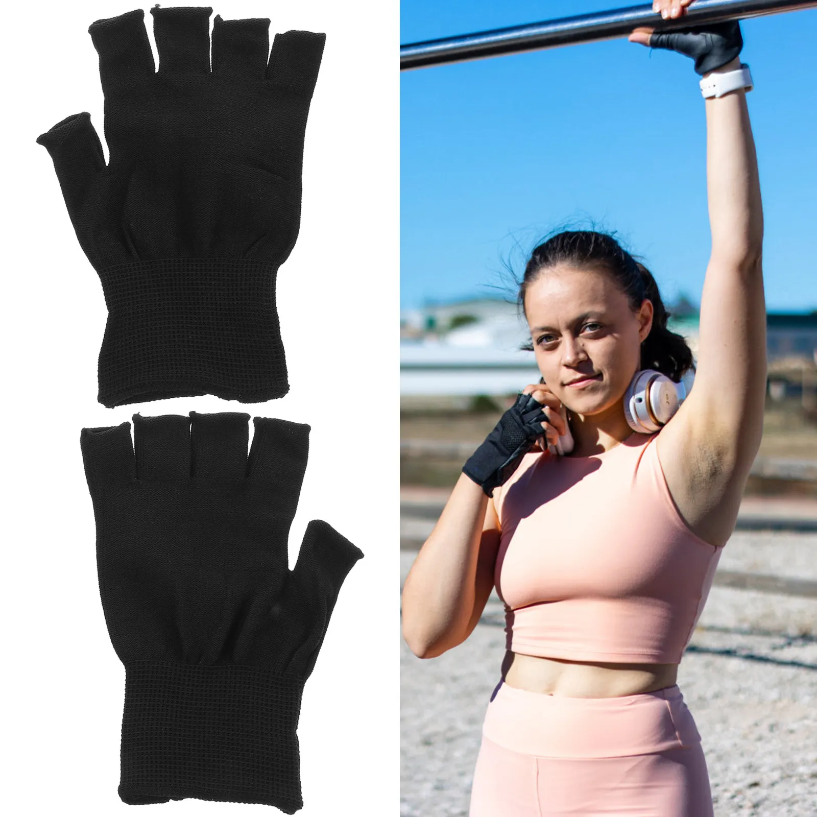 15Pairs Non-Slip Half Finger Gloves Nylon Work Gloves for Industry Precision Protective Summer Use Work Mittens
15Pairs Non-Slip Half Finger Gloves Nylon Work Gloves for Industry Precision Protective Summer Use Work Mittens