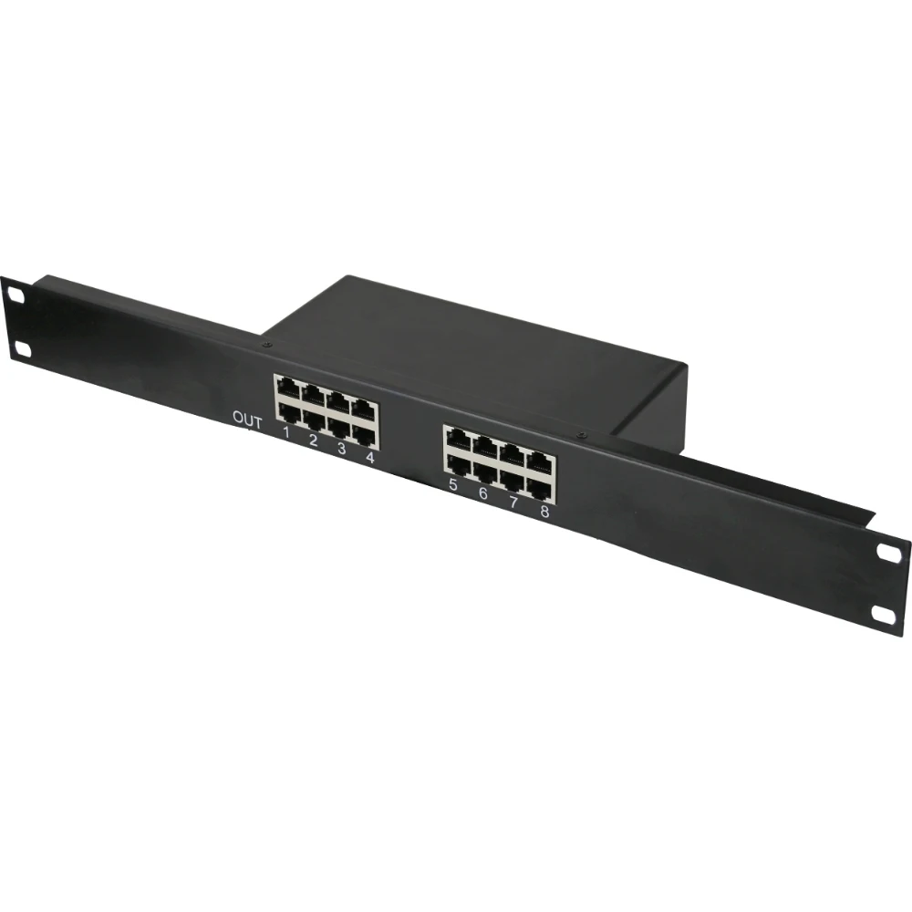 5V/24V/48V 8-Port Distribution Cabinet Class D 100MHz RJ45 SPD CAT6 Ethernet Surge Protector PoE
5V/24V/48V 8-Port Distribution Cabinet Class D 100MHz RJ45 SPD CAT6 Ethernet Surge Protector PoE