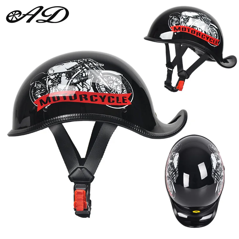 Ad Wholesale Motorcycle Ultra Light Cruise Helmet Summer Riding Half Helmet Scoop Helmet Trendy Motorcycle Upturned Tail Helmet
Ad Wholesale Motorcycle Ultra Light Cruise Helmet Summer Riding Half Helmet Scoop Helmet Trendy Motorcycle Upturned Tail Helmet