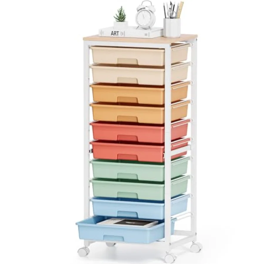 Rolling Cart with Drawers10 Drawer Rolling Cart Storage Cart with Wheels Utility Cart with Drawers Teacher Cart for Classroom S
Rolling Cart with Drawers10 Drawer Rolling Cart Storage Cart with Wheels Utility Cart with Drawers Teacher Cart for Classroom S