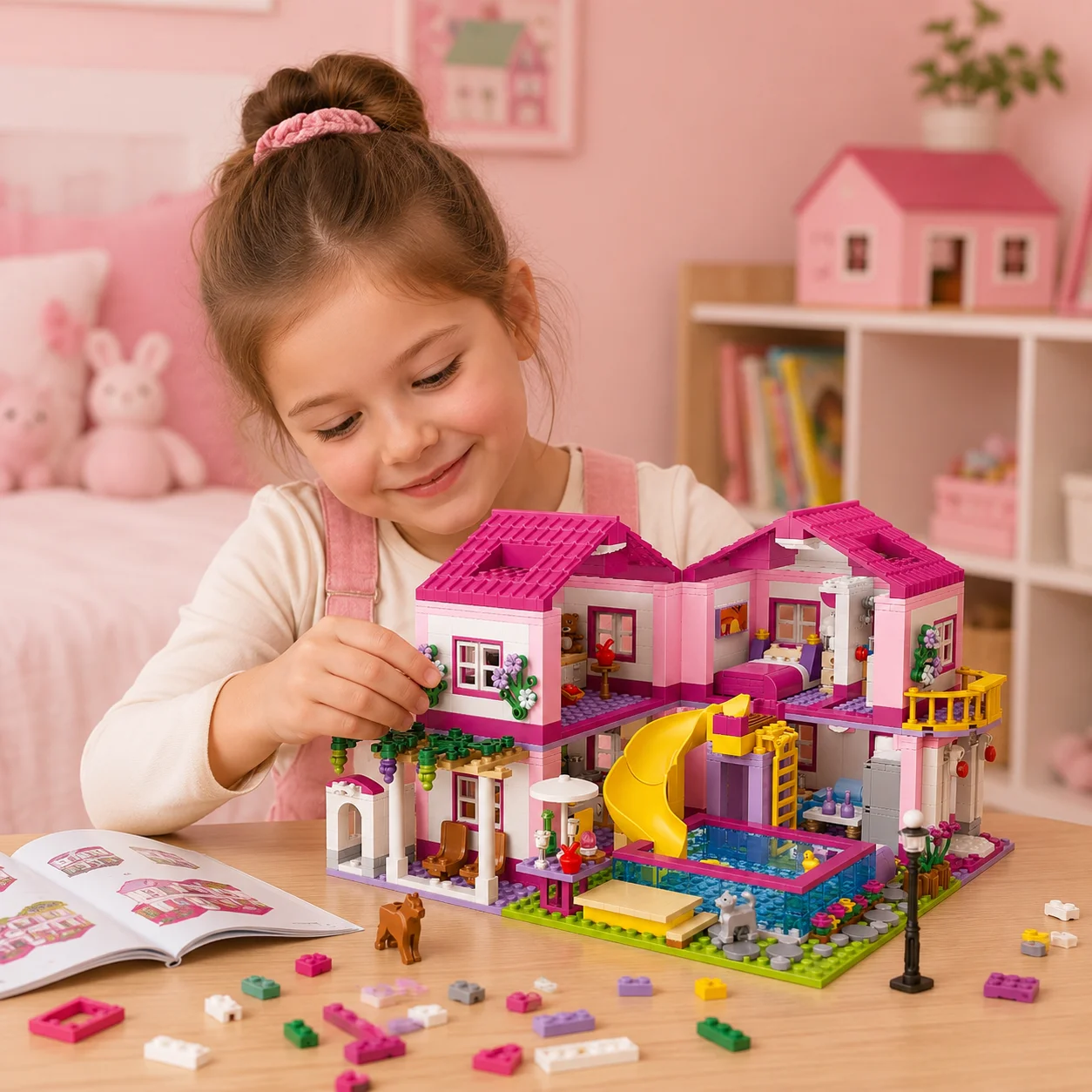 NEW Friends House Summer Holiday Villa Castle Model Building Block Set Figures DIY Bricks Toys for Kids Girls Birthday Gifts Toy
NEW Friends House Summer Holiday Villa Castle Model Building Block Set Figures DIY Bricks Toys for Kids Girls Birthday Gifts Toy
