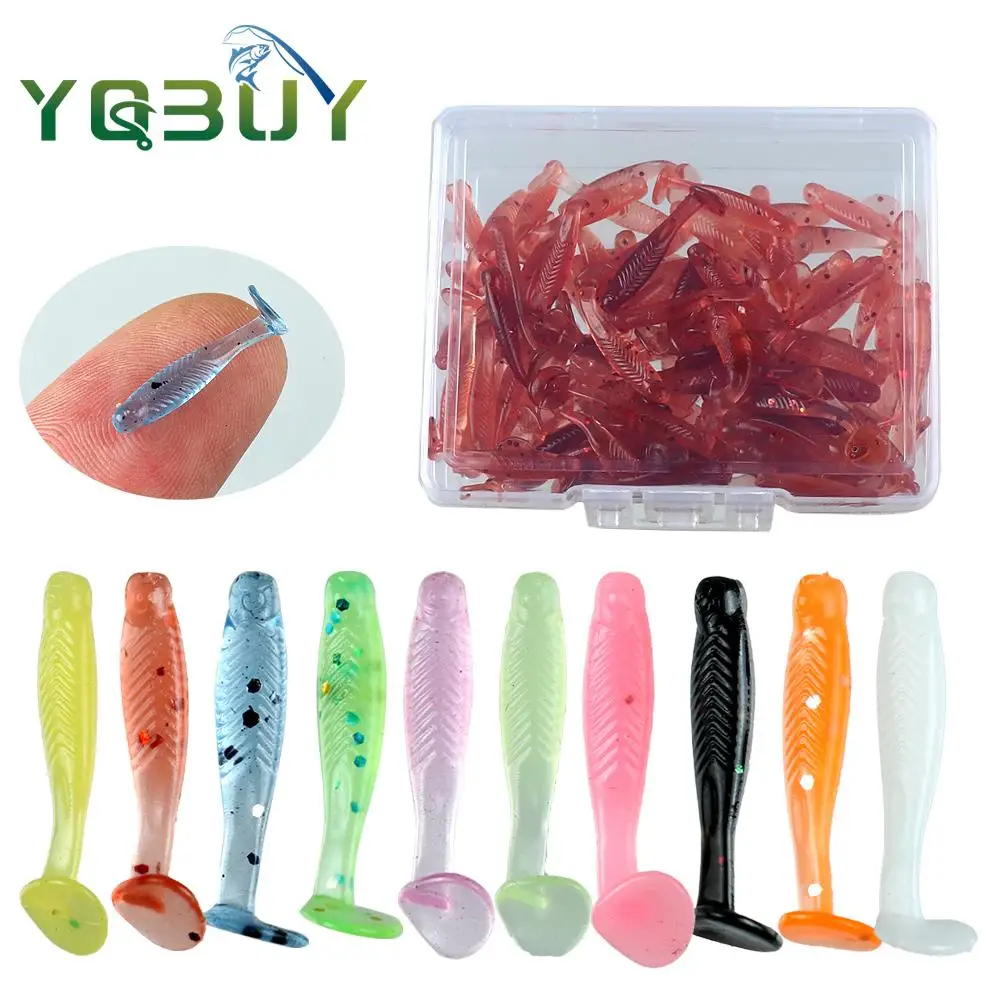 50pcs Soft Plastic Fishing Lures, 2cm /0.04 G Lifelike Worm Swim Baits with Spiral Needle Tail for Bass, Snakehead, Pike, Trout
50pcs Soft Plastic Fishing Lures, 2cm /0.04 G Lifelike Worm Swim Baits with Spiral Needle Tail for Bass, Snakehead, Pike, Trout