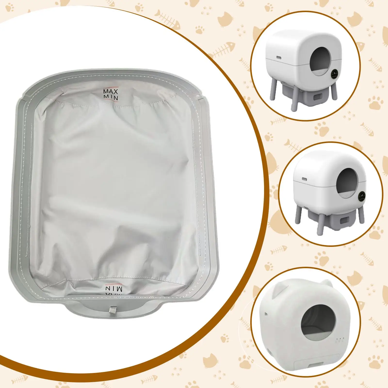 Kitten Litter Box Liner Pad Triple Protection Technology Fabric Soft Mat for Cat Small Covered Litter Box with Storage
Kitten Litter Box Liner Pad Triple Protection Technology Fabric Soft Mat for Cat Small Covered Litter Box with Storage