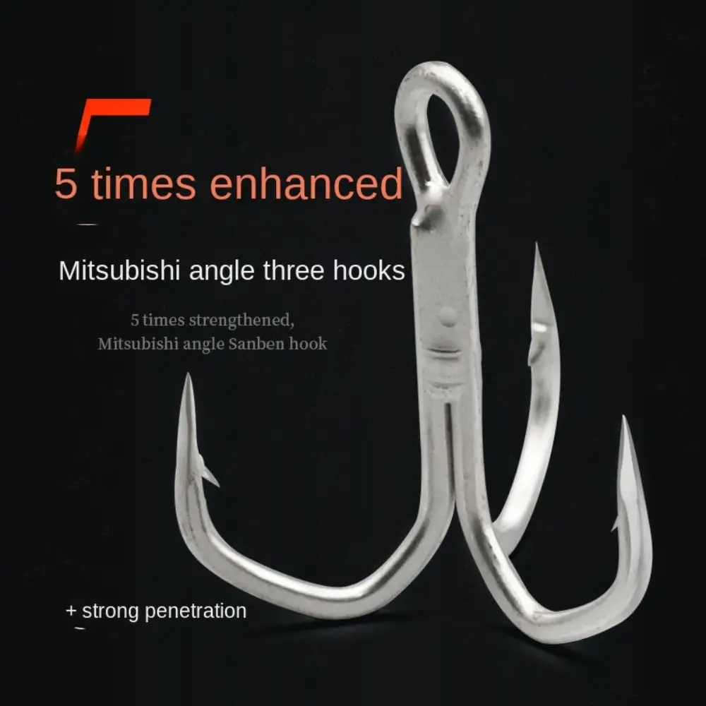 10pcs new Treble Jig Fishhooks Fishing Tackle Sharpened High Carbon Steel Hook Lure Sharpness fishing Triple anchor hook Sports
10pcs new Treble Jig Fishhooks Fishing Tackle Sharpened High Carbon Steel Hook Lure Sharpness fishing Triple anchor hook Sports
