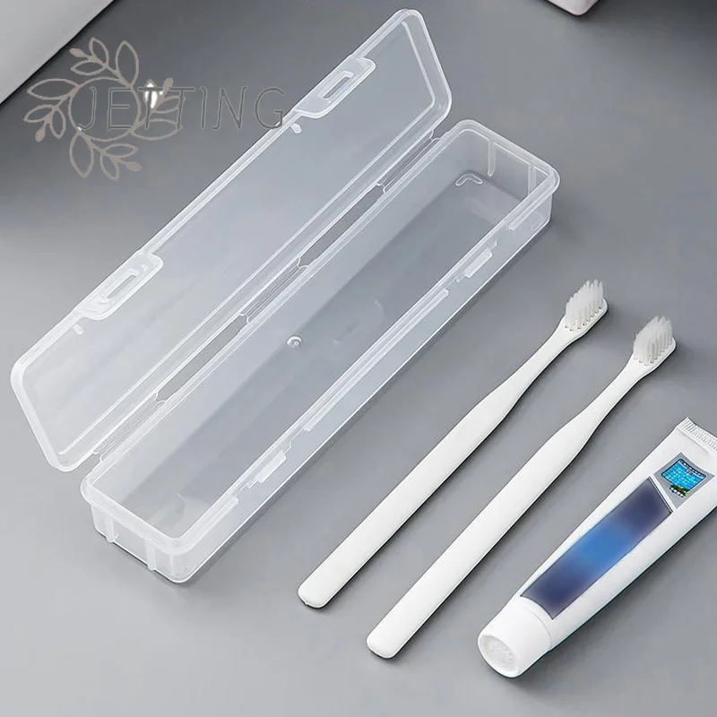 Горячая портативная коробка для зубных щеток, пластиковый дорожный чехол для зубной щетки, прозрачный держатель для зубных щеток, органайзер, практичные аксессуары для путешествий
Горячая портативная коробка для зубных щеток, пластиковый дорожный чехол для зубной щетки, прозрачный держатель для зубных щеток, органайзер, практичные аксессуары для путешествий