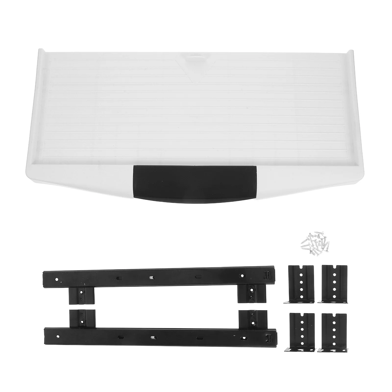 Keyboard Tray Set Desk Slide Out Attachment under Shelf Ergonomic Keyboard Tray Sliding Mechanism Easy Installation Plastic
Keyboard Tray Set Desk Slide Out Attachment under Shelf Ergonomic Keyboard Tray Sliding Mechanism Easy Installation Plastic