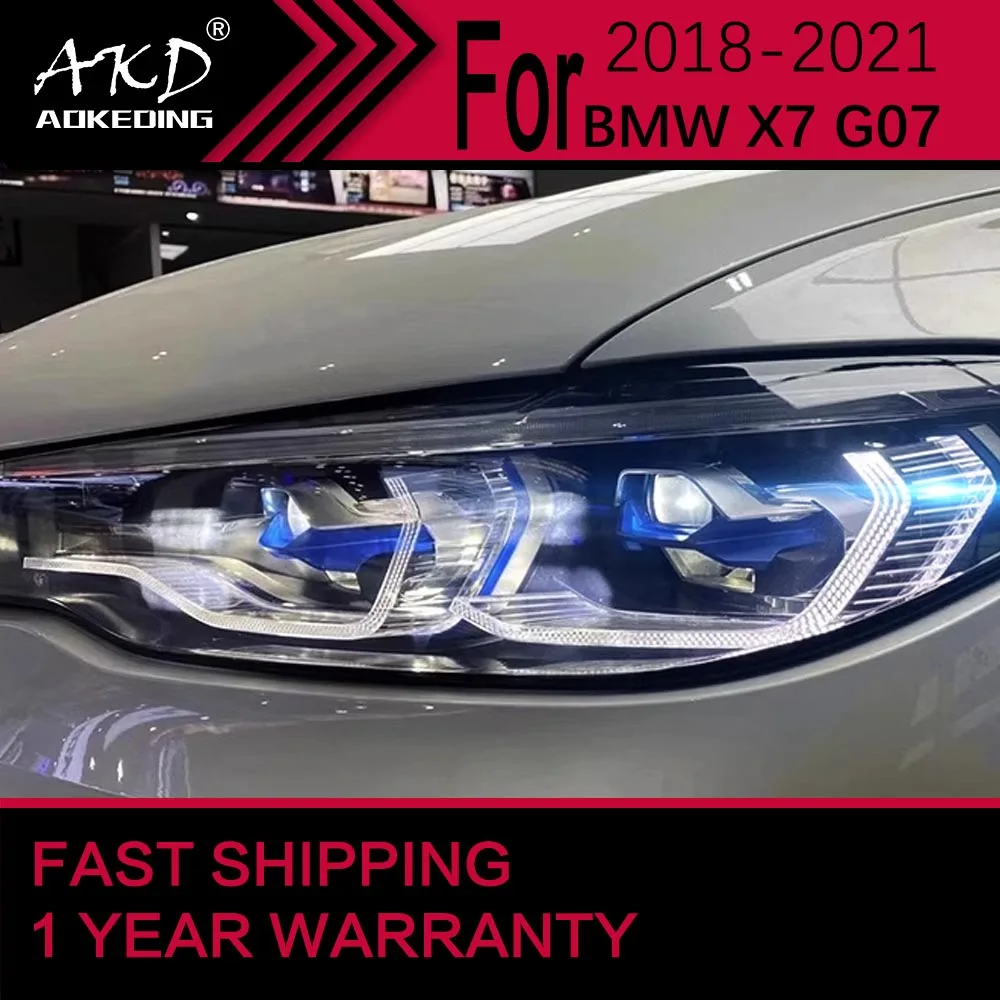 Автомобильные фары для BMW X7 G07 светодиодный передняя фара 2018-2021 X7 G07 передняя фара Drl проектор Объектив Автомобильные аксессуары
Автомобильные фары для BMW X7 G07 светодиодный передняя фара 2018-2021 X7 G07 передняя фара Drl проектор Объектив Автомобильные аксессуары