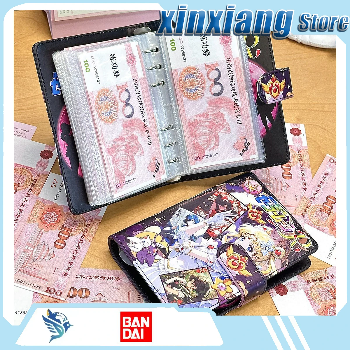 Bandai Sailor Moon Savings Book Coin Storage Booklet Savings folder for saving money comics souvenirs trendy toys animations
Bandai Sailor Moon Savings Book Coin Storage Booklet Savings folder for saving money comics souvenirs trendy toys animations