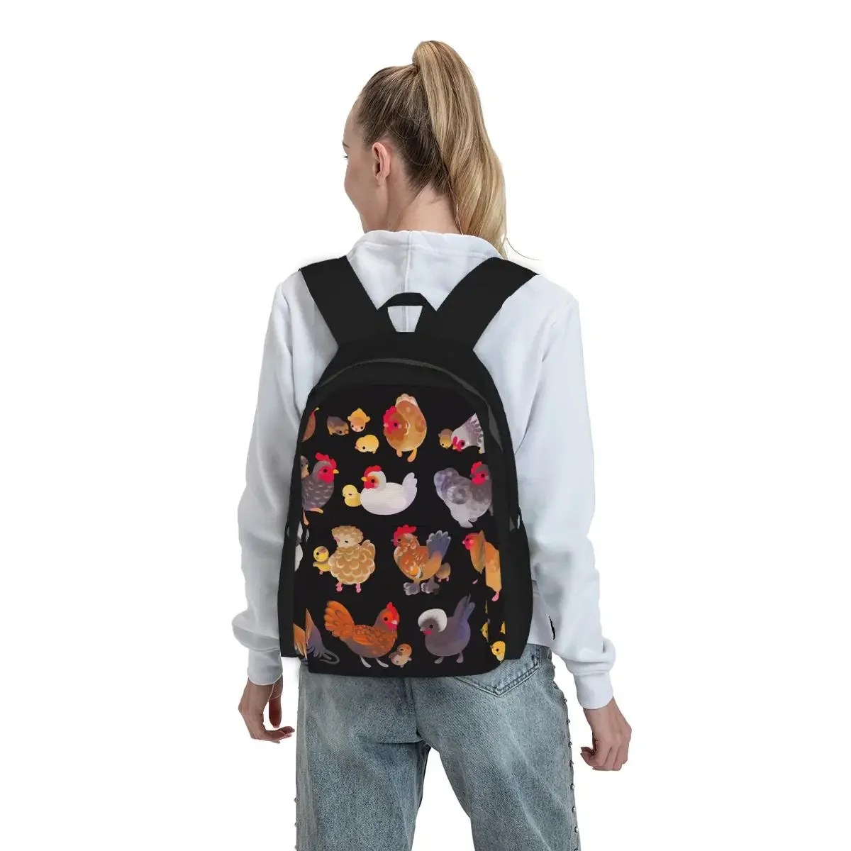Chicken And Chick - Dark Backpack Boys Girls BookBag Kids School Bag Laptop Shoulder Bags for Men Women
Chicken And Chick - Dark Backpack Boys Girls BookBag Kids School Bag Laptop Shoulder Bags for Men Women