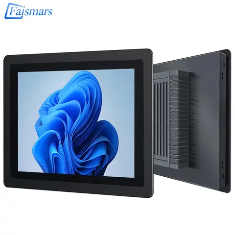 10,4 12,1 15 17-inch capacitief touchscreen zonder ventilator Industrieel display Touch LCD-monitor TFT VGA- en HDMI-poort ingebed type