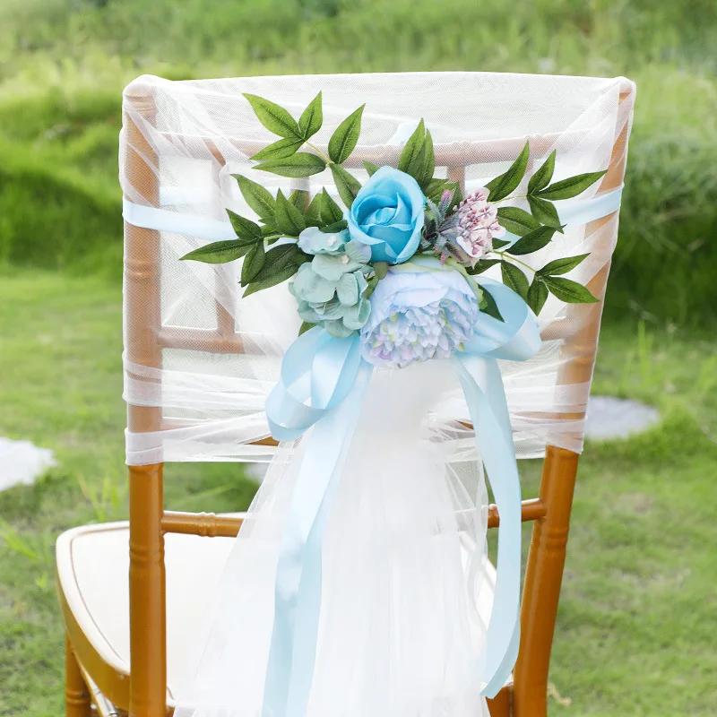 2pcs Simulated Chair Flower Valentine's Day Wedding Party Events Decoration Festive DIY Supplies High Quality Artificial Flowers
2pcs Simulated Chair Flower Valentine's Day Wedding Party Events Decoration Festive DIY Supplies High Quality Artificial Flowers