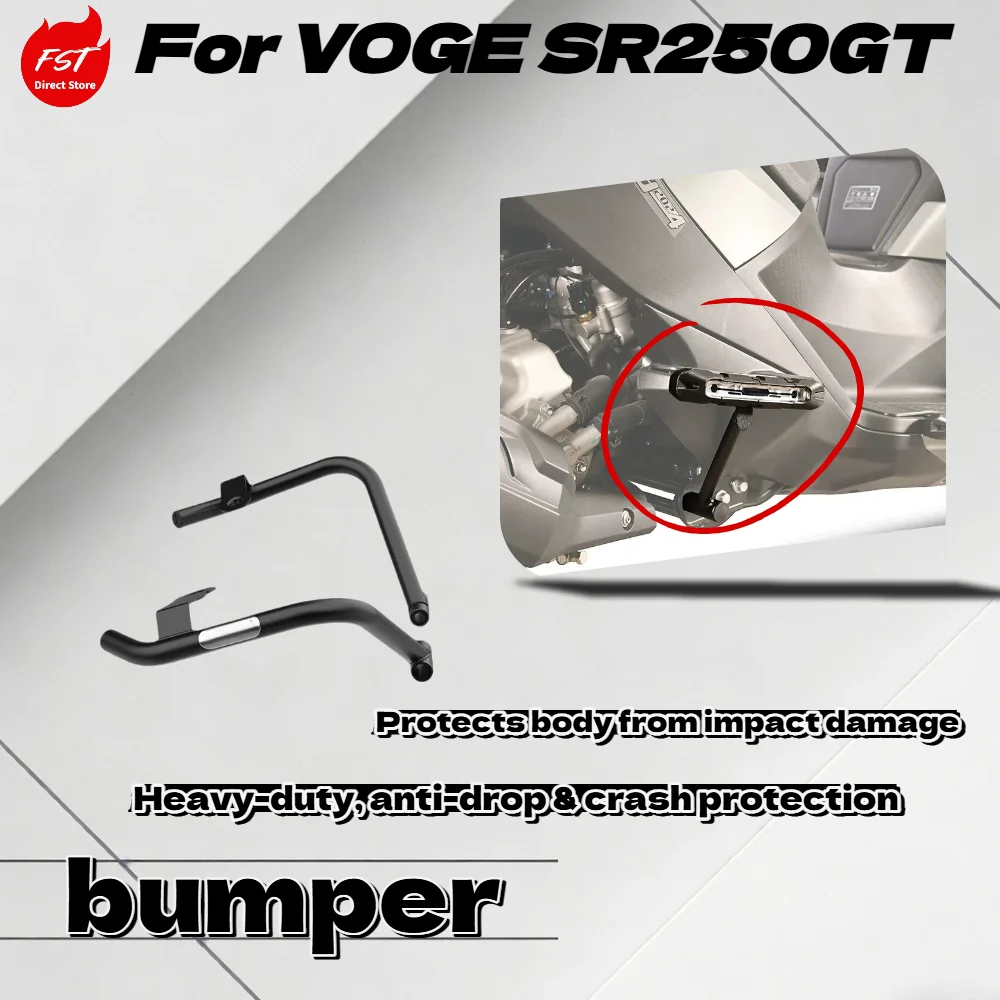 For VOGE SR250GT Scooter Body Anti-collision Guard Bar Shockproof Bumper Anti-fall Protective Modified Accessories
For VOGE SR250GT Scooter Body Anti-collision Guard Bar Shockproof Bumper Anti-fall Protective Modified Accessories