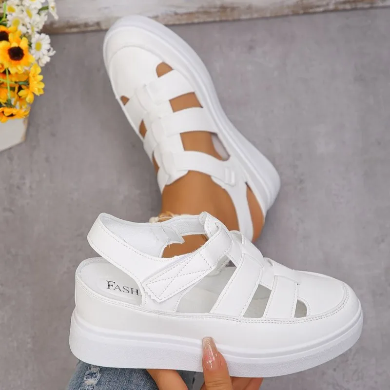 Women Sandals Summer Hollow Casual Sandals Fashion Wedges Platform Sandal 2025New Rome Sandals Women Beach Shoes Sandalias Mujer
Women Sandals Summer Hollow Casual Sandals Fashion Wedges Platform Sandal 2025New Rome Sandals Women Beach Shoes Sandalias Mujer