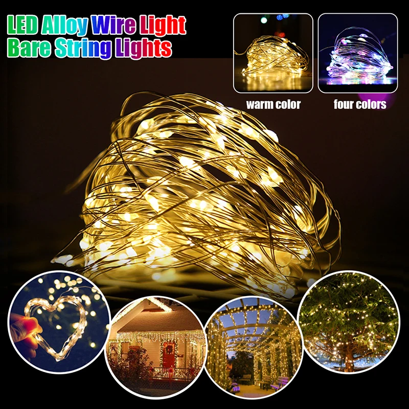 LED String Lights Copper Silver Wire Garland Light Waterproof Fairy Lights For Christmas New Year Decoration Festoon Decor
LED String Lights Copper Silver Wire Garland Light Waterproof Fairy Lights For Christmas New Year Decoration Festoon Decor