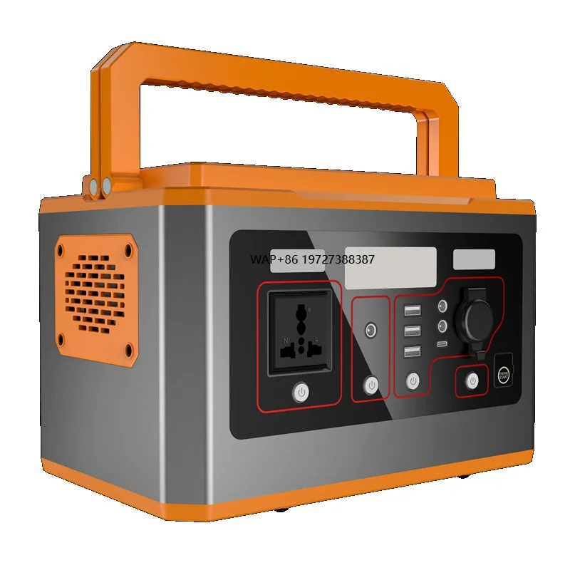 500W Multi-Function Portable Power Station Outdoor Emergency 500W 500 Watt 110V 220V Ac Qc3.0 Fast Charge Lithium Power Station
500W Multi-Function Portable Power Station Outdoor Emergency 500W 500 Watt 110V 220V Ac Qc3.0 Fast Charge Lithium Power Station