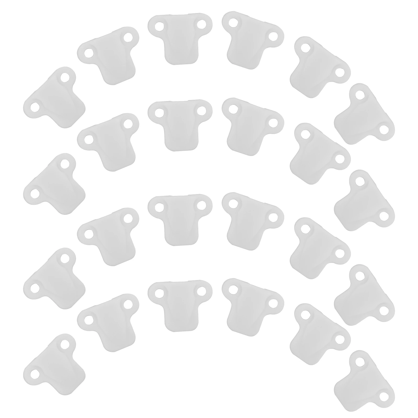 50pcs Wire Clips Cable Clamps Fixing Buckle Small Connecting LED Light Clips Rope String Organizer White Plastic
50pcs Wire Clips Cable Clamps Fixing Buckle Small Connecting LED Light Clips Rope String Organizer White Plastic