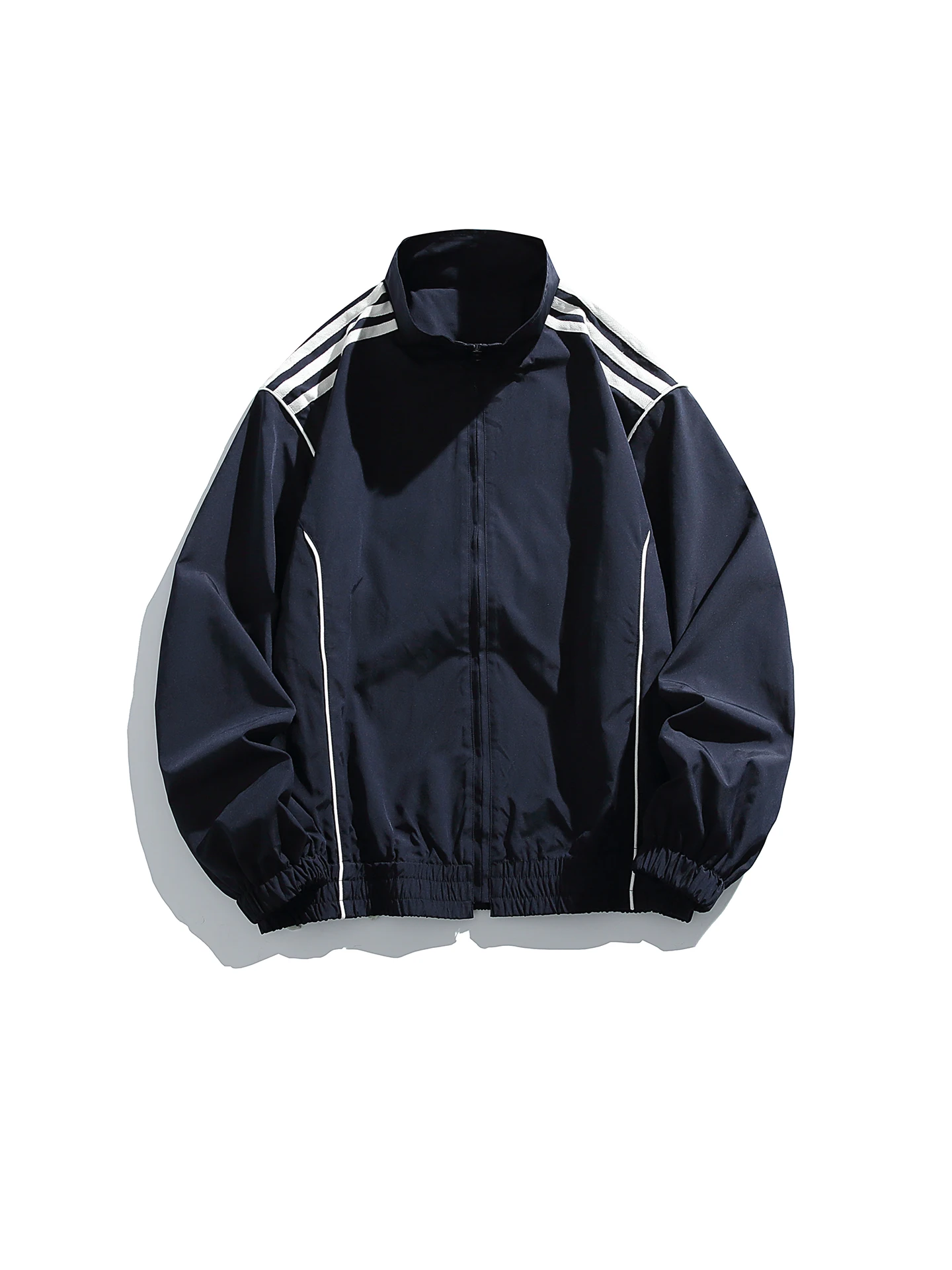 American Retro Color Blo Stripe Splicing Stand Collar Jaet Men's Spring Outdoor Casual Sports Couple Sle Coat
American Retro Color Blo Stripe Splicing Stand Collar Jaet Men's Spring Outdoor Casual Sports Couple Sle Coat