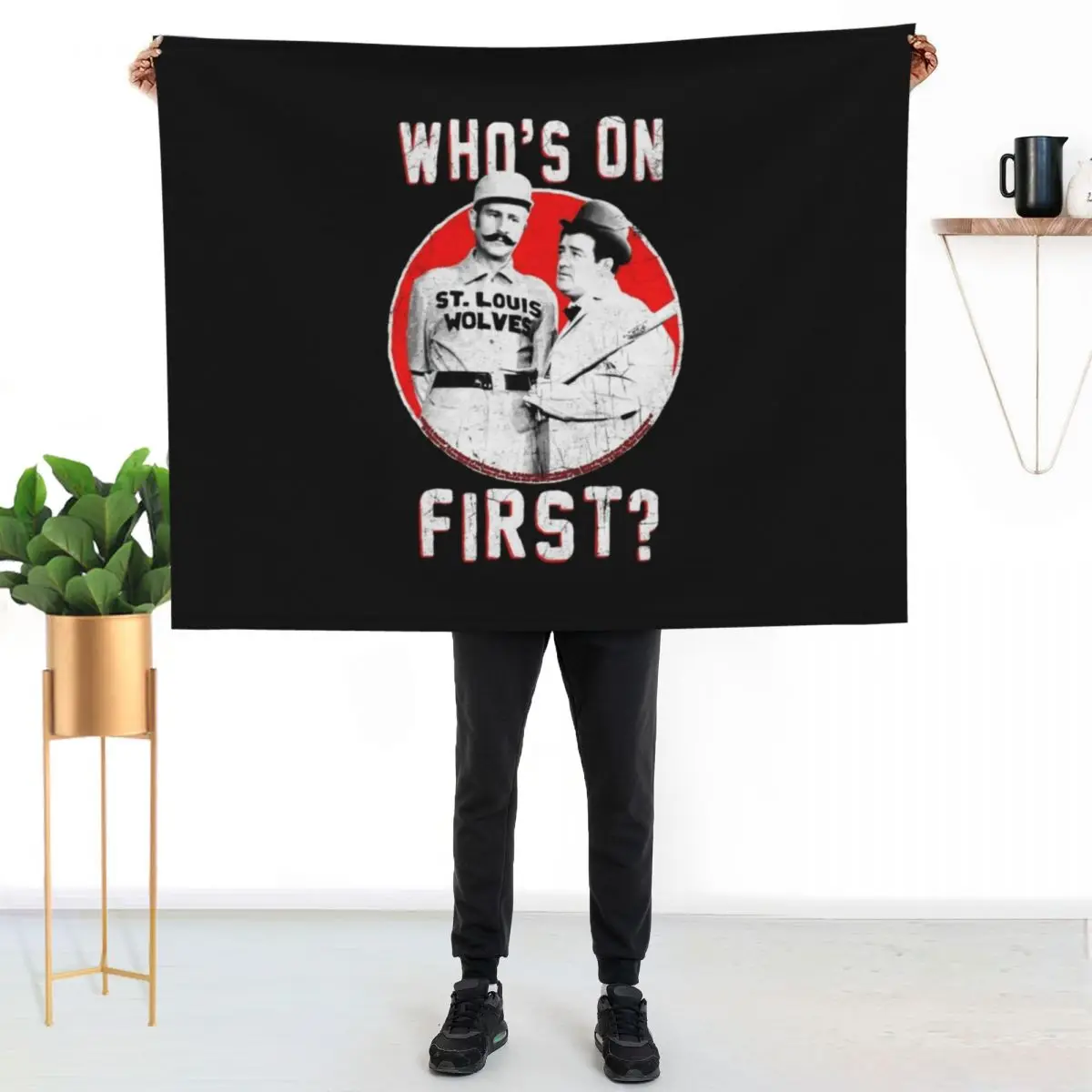 ABBOTT AND COSTELLO FIRST Throw Blanket Machine Washable Soft Warm Blanket
ABBOTT AND COSTELLO FIRST Throw Blanket Machine Washable Soft Warm Blanket