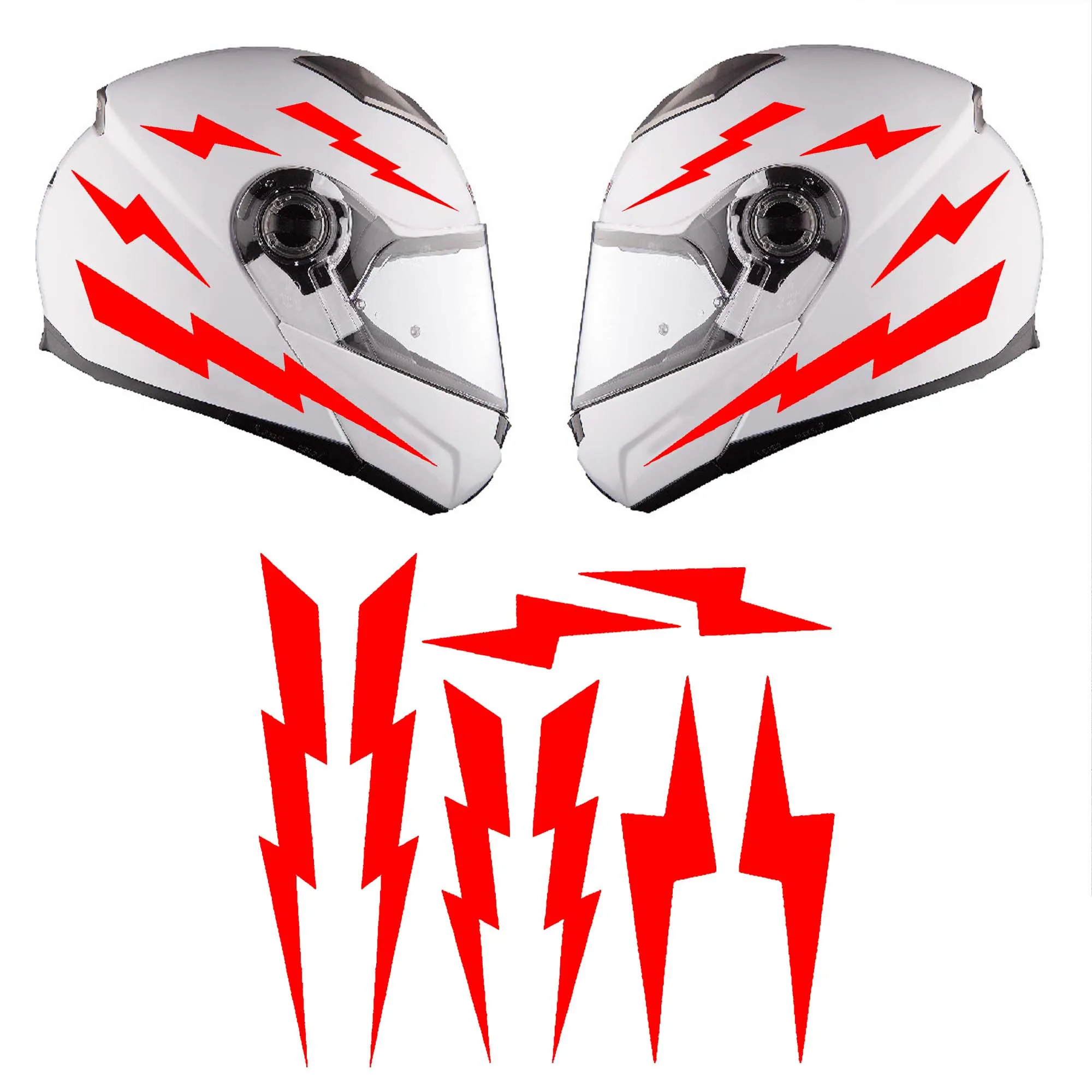 Waterproof Decal for Fuel Tank Scratch Cover Universal Decor Lightning Motorcycle Helmet Vinyl Sticker
Waterproof Decal for Fuel Tank Scratch Cover Universal Decor Lightning Motorcycle Helmet Vinyl Sticker