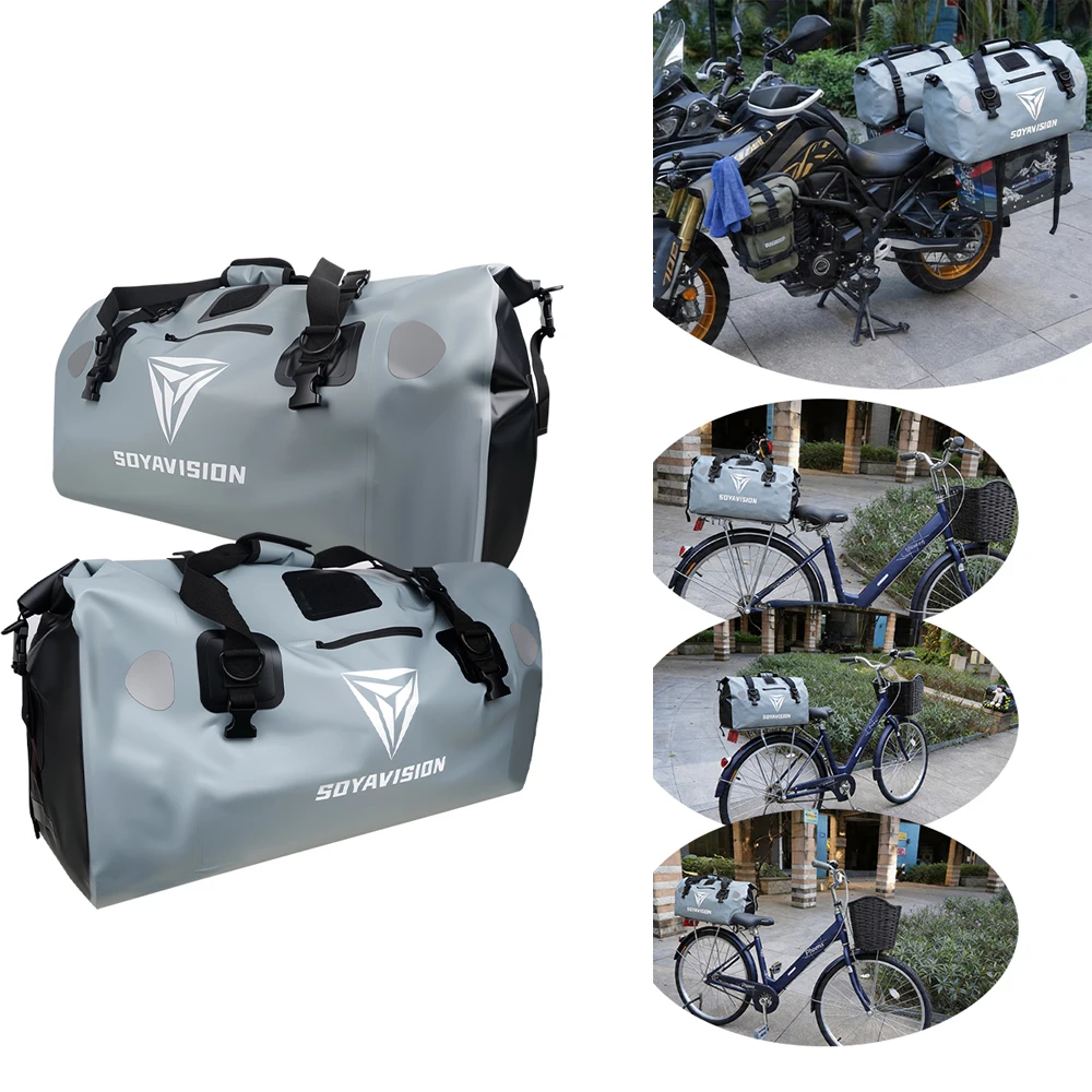 20L Universal Motorcycle Tool Box Top Bag Bcycles Tail Bag Travel Outdoor Dry Luggage Roll Pack Bag For BMW HONDA YAMAHA
20L Universal Motorcycle Tool Box Top Bag Bcycles Tail Bag Travel Outdoor Dry Luggage Roll Pack Bag For BMW HONDA YAMAHA