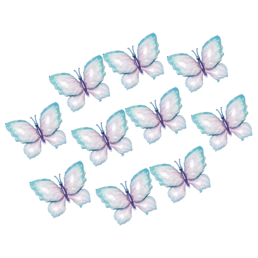 10pcs White Butterfly Shaped Balloons Aluminum Film Inflatable Shaped Party Decorations Bridal Shower Balloons
10pcs White Butterfly Shaped Balloons Aluminum Film Inflatable Shaped Party Decorations Bridal Shower Balloons