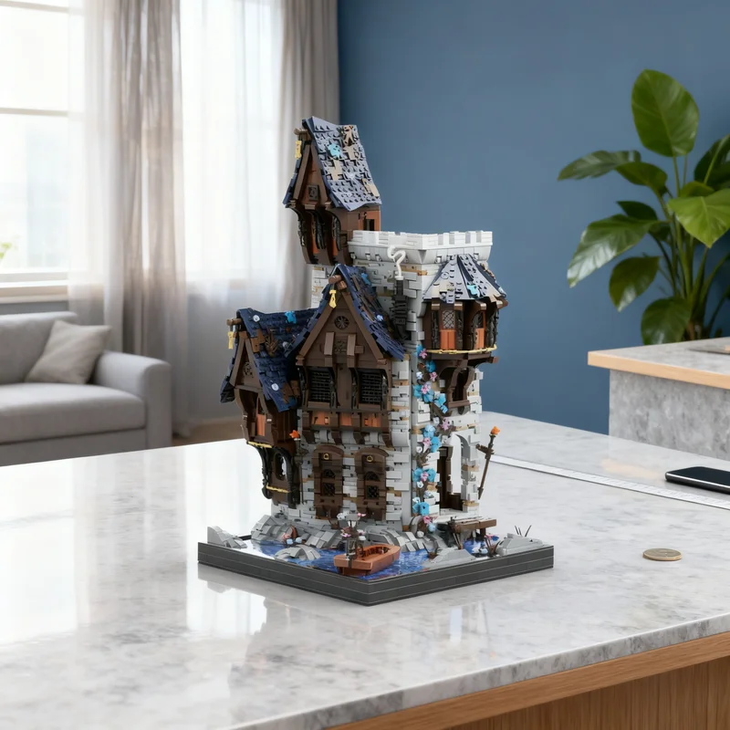 5345 деталей MOC: Средневековый замок Крилхан, конструктор, креативный подарок, DIY-декор для взрослых и детей, для дома и офиса
5345 деталей MOC: Средневековый замок Крилхан, конструктор, креативный подарок, DIY-декор для взрослых и детей, для дома и офиса