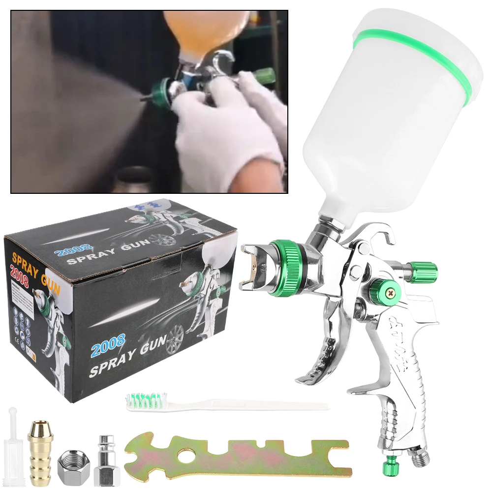 Car Paint Spray Gun Set Auto Air Pneumatic Sprayer High Atomization Sheet Metal Repair Anti-Rust Paint Sprayer Handle Spray Tool
Car Paint Spray Gun Set Auto Air Pneumatic Sprayer High Atomization Sheet Metal Repair Anti-Rust Paint Sprayer Handle Spray Tool